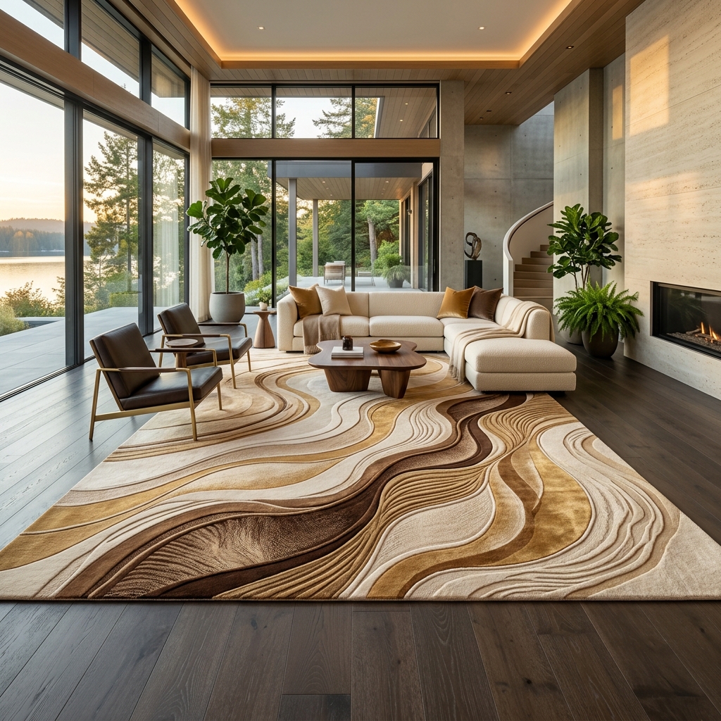 Luxury Living Room Carpet